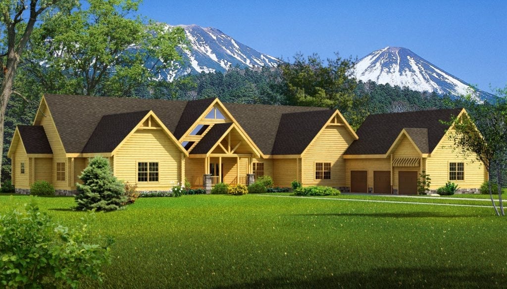 Big Sky Plans & Information Log Cabin Kits