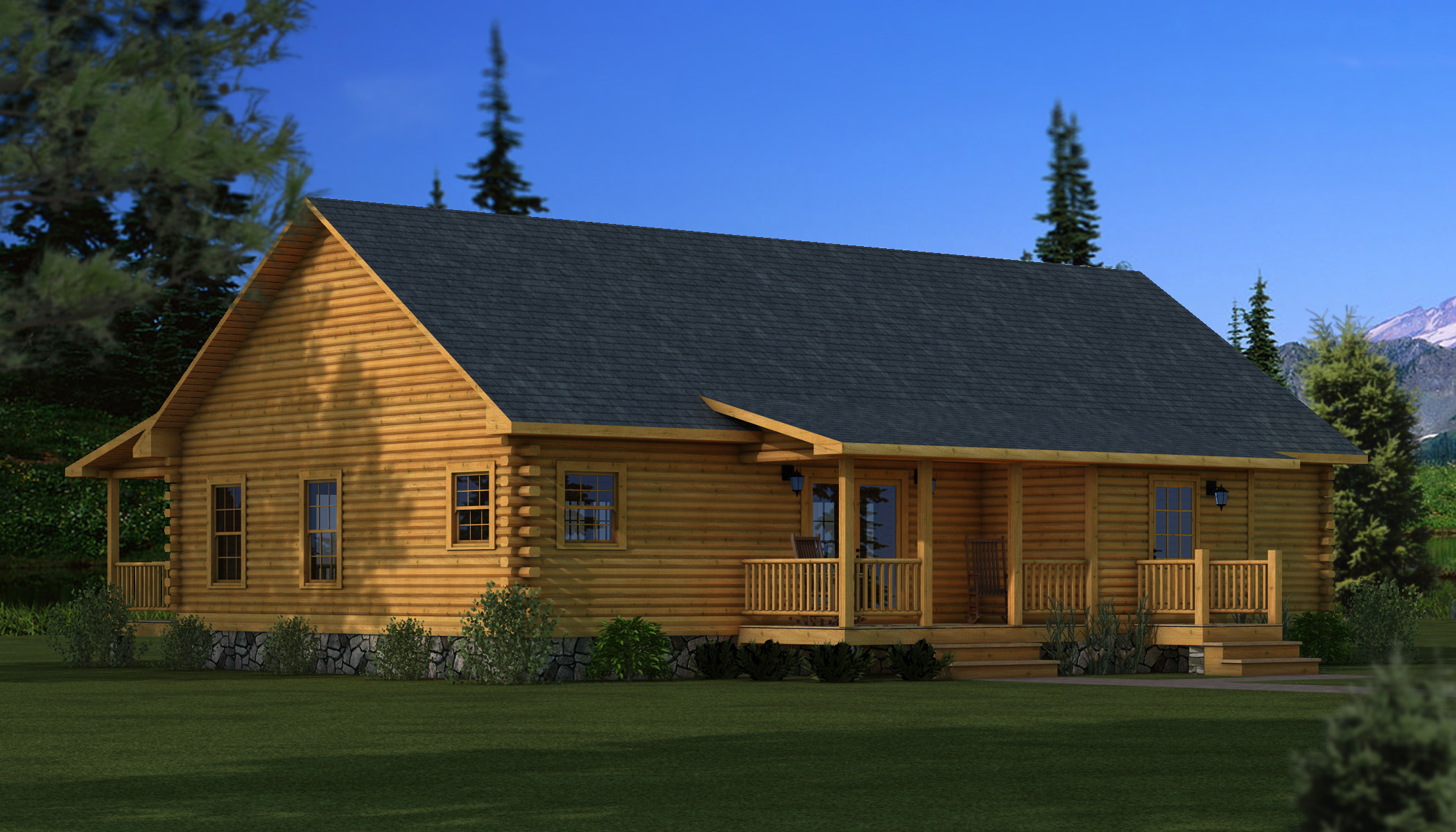 Adair Plans Information Log Cabin Kits